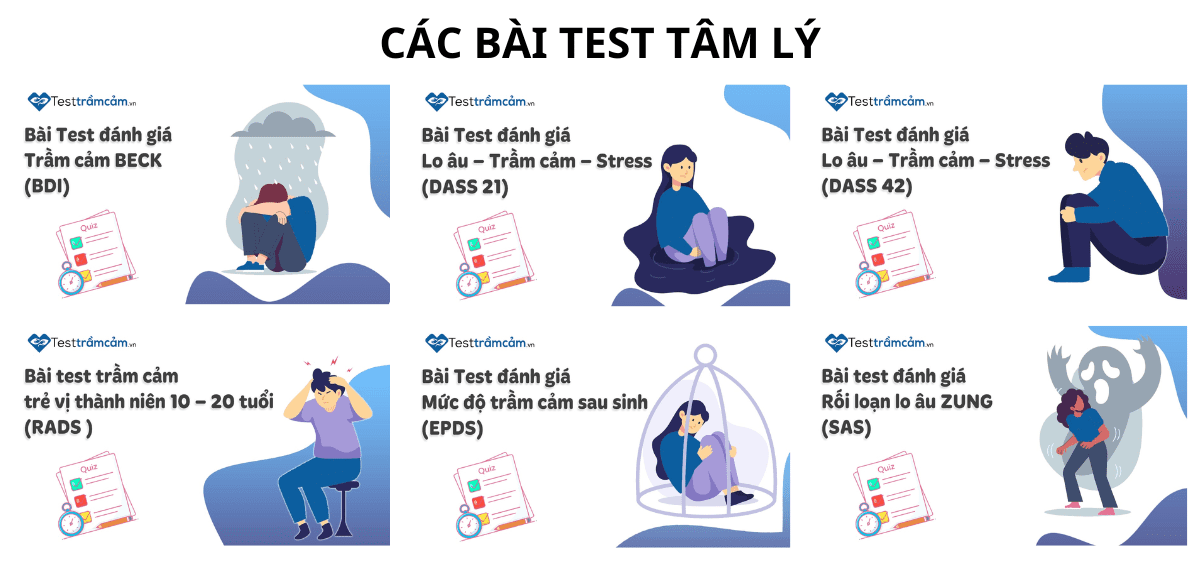 Bài test trầm cảm - 4. Cách làm bài test trầm cảm đơn giản tại nhà