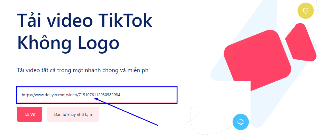 Tải video Douyin - 3. Sử dụng app tải video Douyin không logo