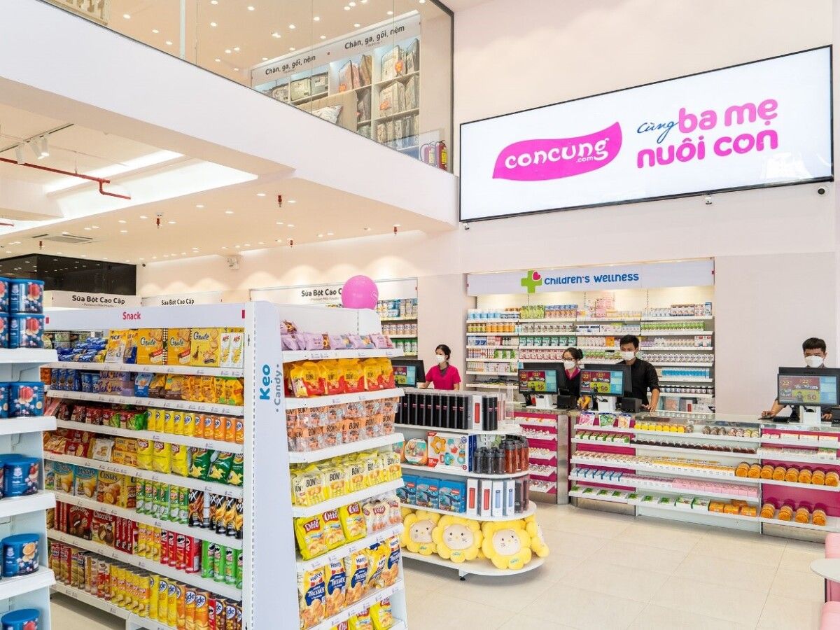 Một trong những yếu tố làm nên thành công của concung chính là danh mục sản phẩm vô cùng phong phú