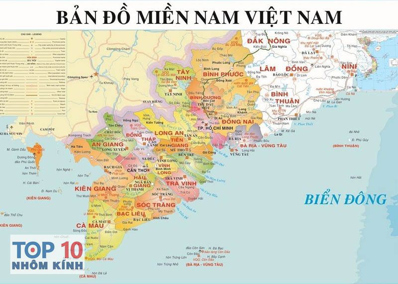 bản đồ Việt Nam - Biển đảo và hai quần đảo tiêu biểu