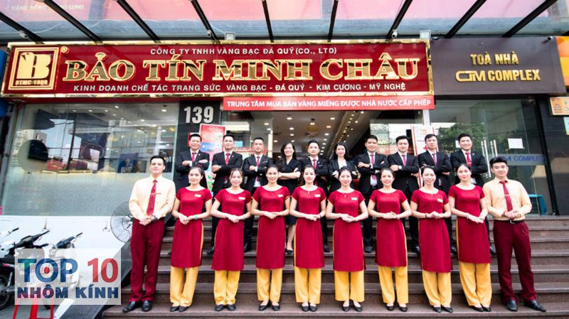Bảo Tín Minh Châu - Bạc, bạch kim và đá quý