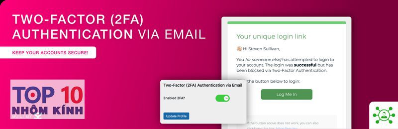 2FA là gì - Mã qua SMS/Email