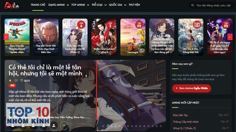 animevsub - Tốc độ cập nhật và chất lượng phụ đề