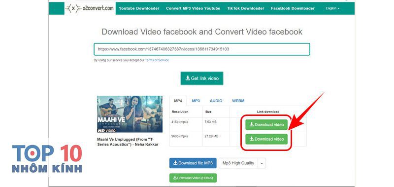 tải video facebook - Cách dùng tổng quát