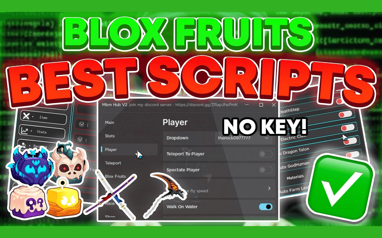Các Bước Sử Dụng Script Blox Fruit Cơ Bản