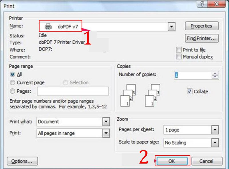 Chuyển word sang pdf - Kiểm tra lại bố cục, hình ảnh và dung lượng