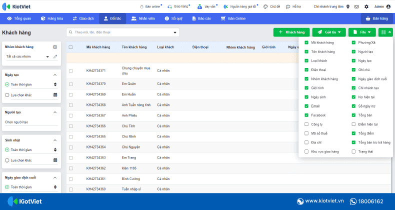KiotViet cung cấp một giao diện trực quan, dễ sử dụng trên nhiều thiết bị khác nhau.