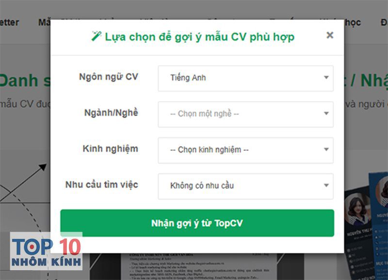 Đánh giá top cv - Ai nên sử dụng?