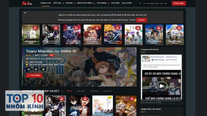 animevsub - Đối tượng người dùng