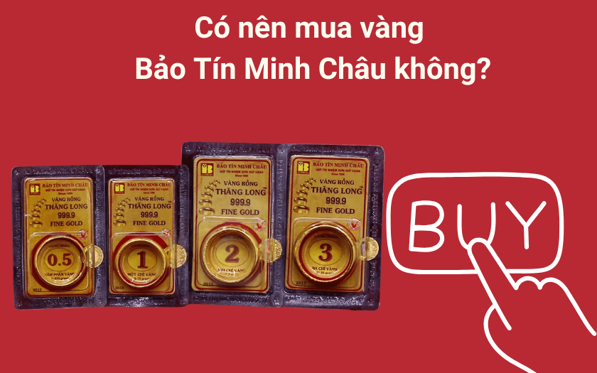 Giá vàng Bảo Tín Minh Châu - Cách thương hiệu niêm yết và cập nhật giá